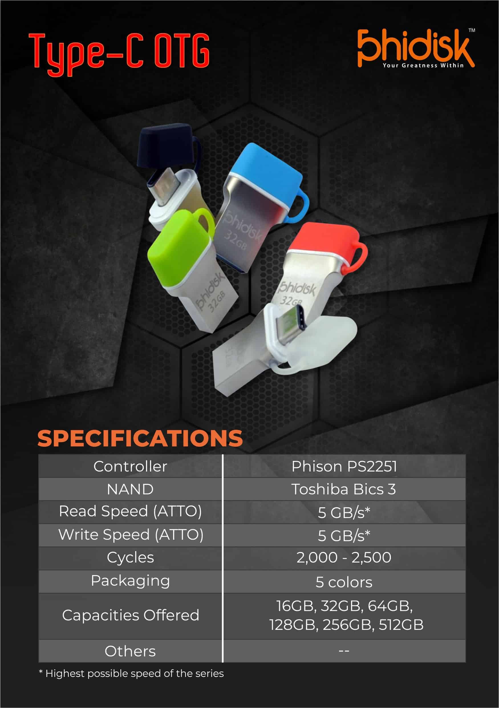 Phidisk - OTG